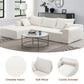 Sofa Set, Modern Minimalist Style L-Shape