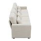 104\\\" 4-Seater Modern Linen Fabric Sofa