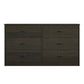 Dark Walnut Antique Oak Dresser