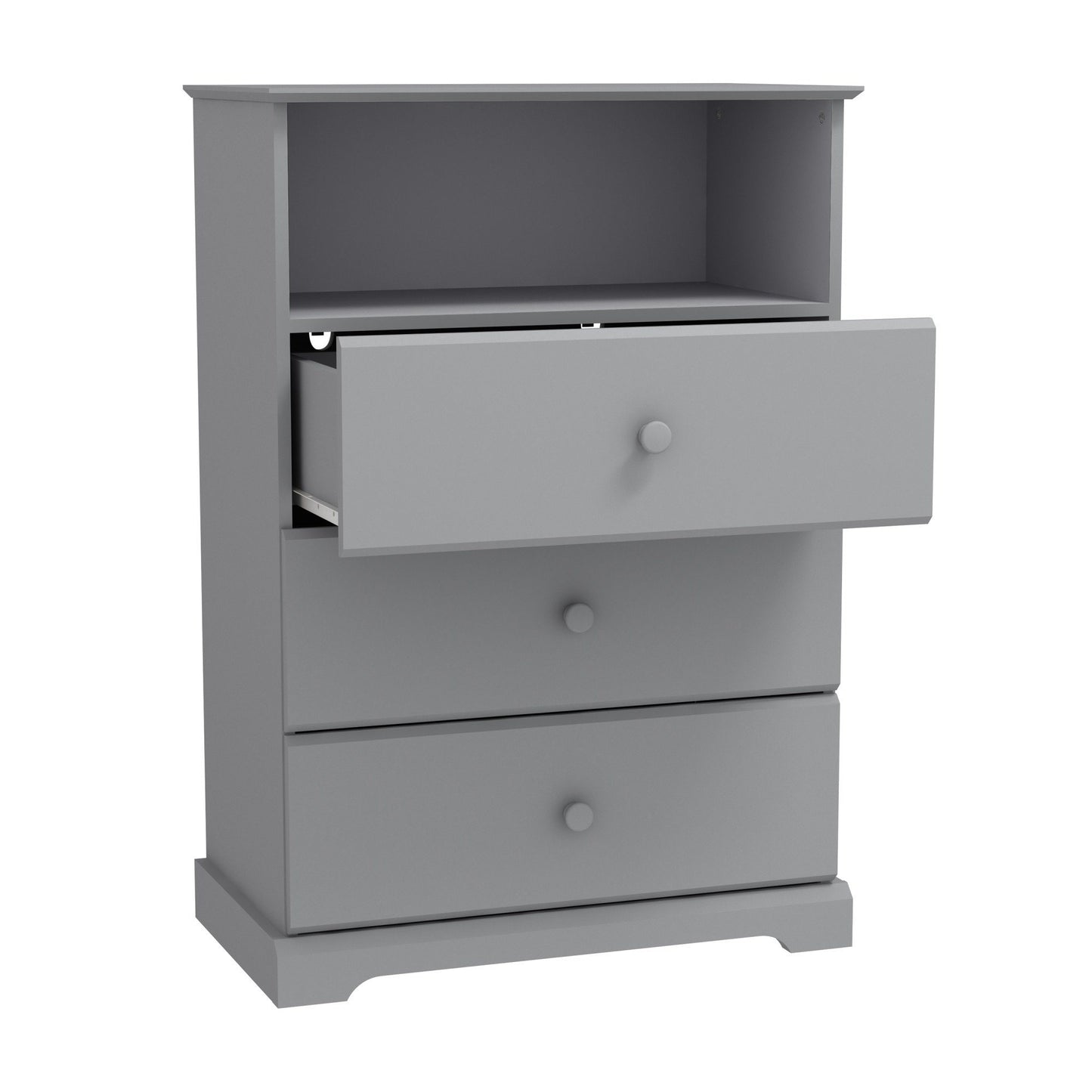 3-Drawer Kids Dresser with Storage Shelf