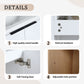 48" Single Sink Exquisite Wall mount Vanity