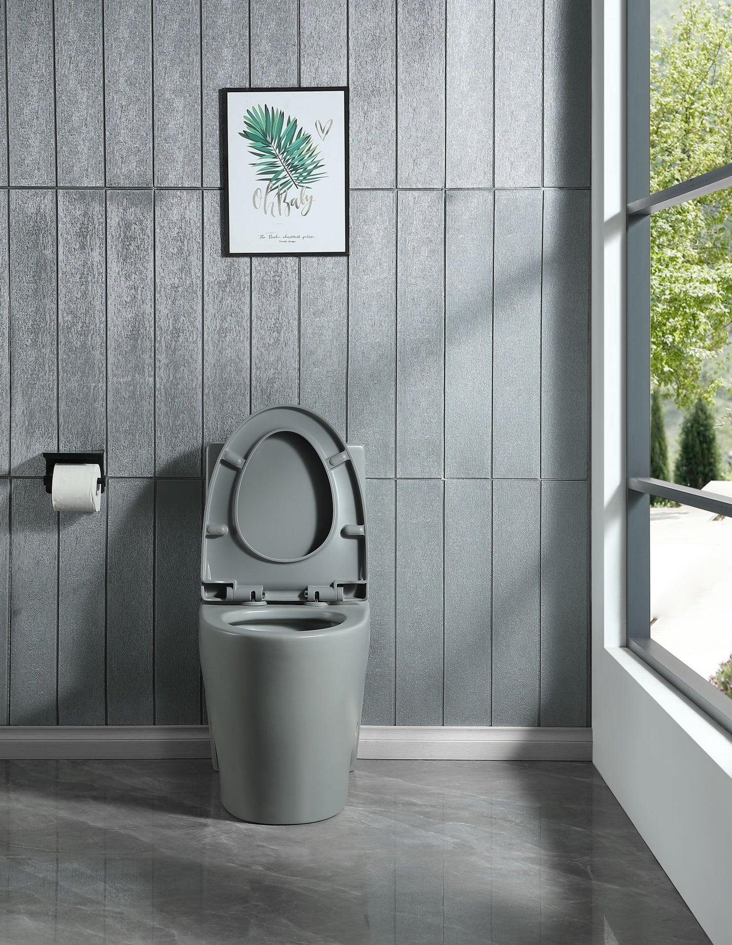 Dual-Flush One Piece Toilet