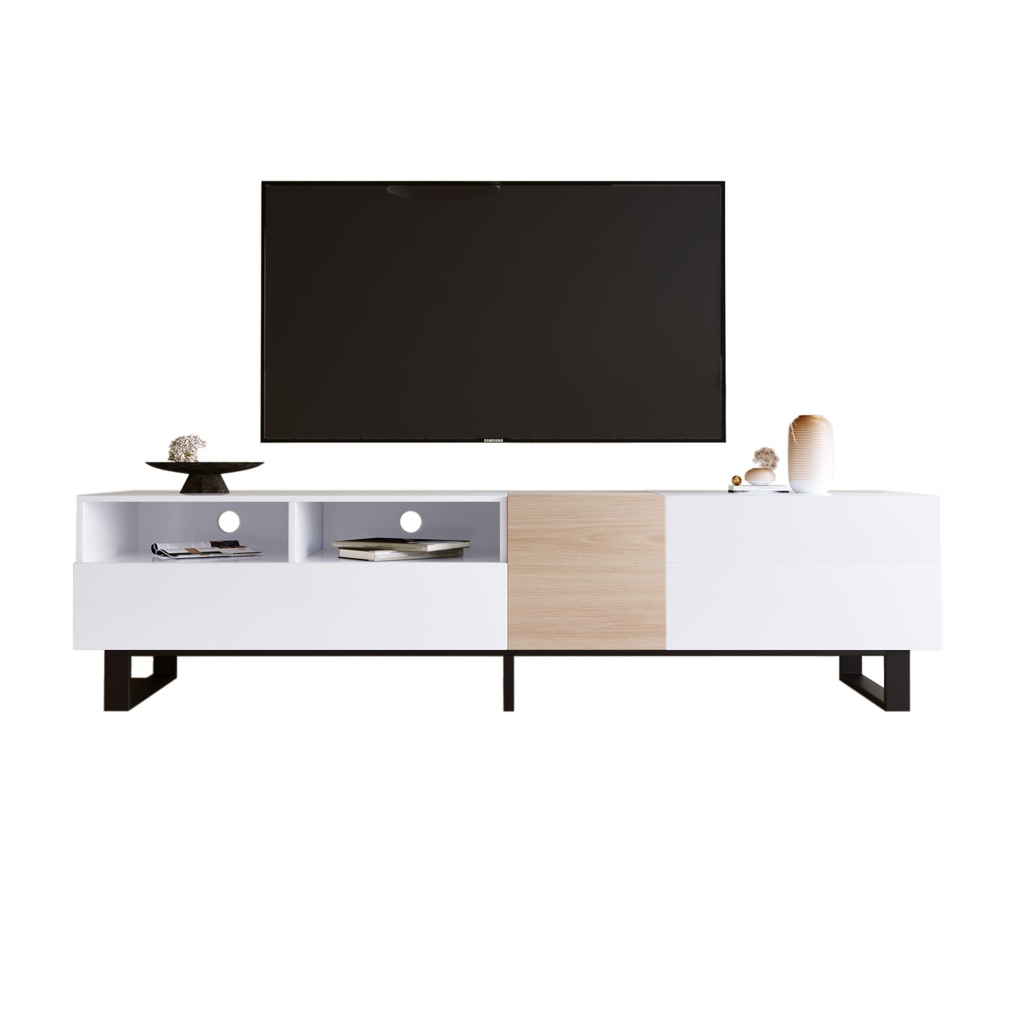 Modern TV Stand for 80'' TV