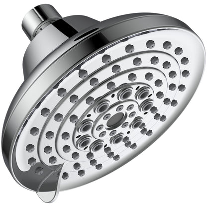 6 Spray Settings High Pressure Shower Head chrome