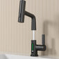 Pull-Out Lift LED Faucet