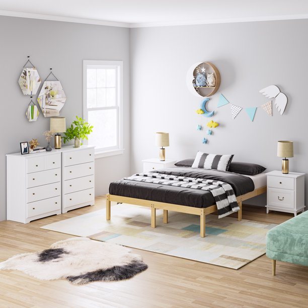 Modern Dresser of 5 Drawers