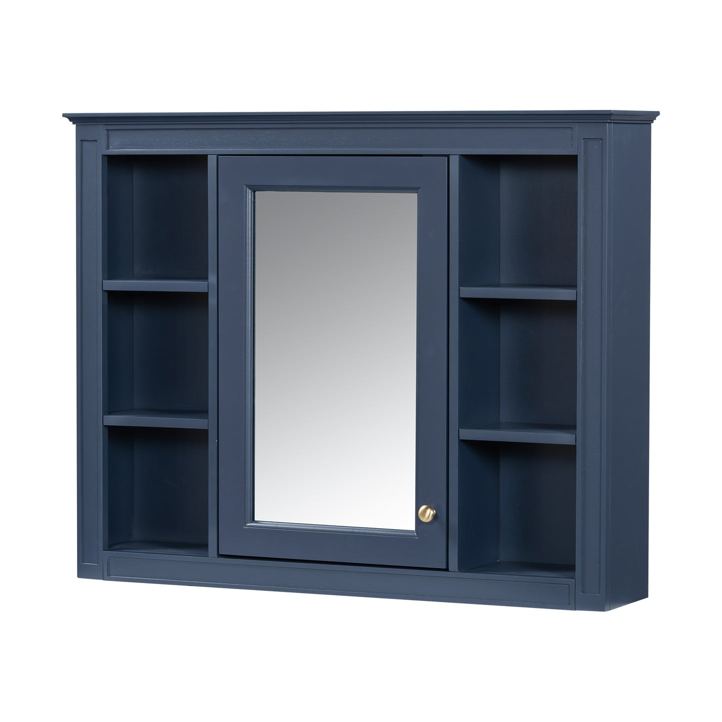 36'' Royal Blue Vanity with Medicine Cabinet