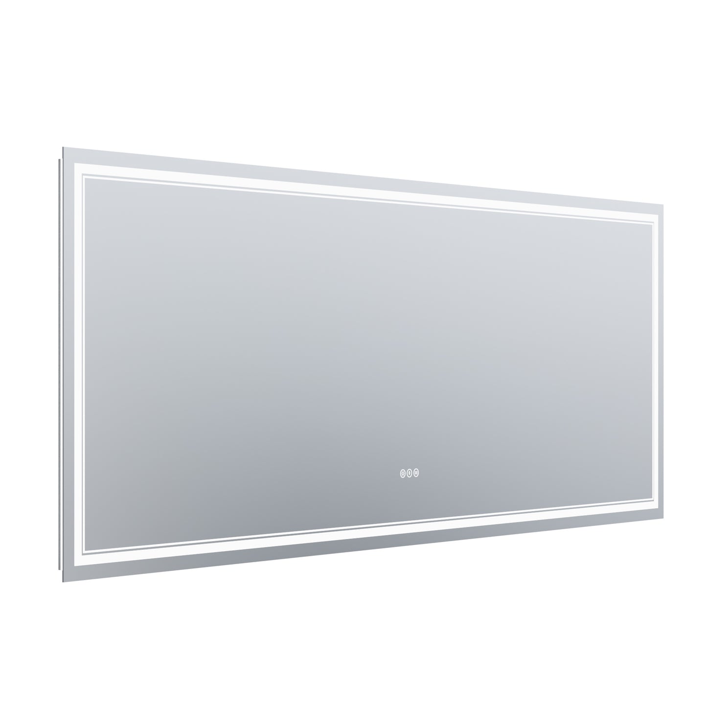 LED Mirror, 36x96 Smart Touch Button, Anti-Fog