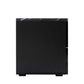 roof gravel texture Black LED Tv stand