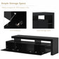 LED UV High Gloss Surface DVD Shelf, Up to 70 inch TV