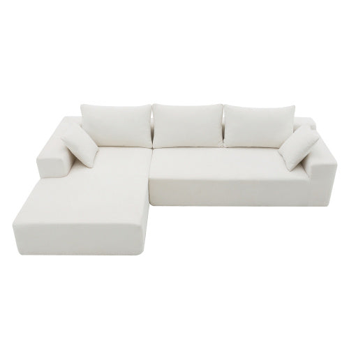 Sofa Set, Modern Minimalist Style L-Shape