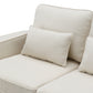 104\\\" 4-Seater Modern Linen Fabric Sofa