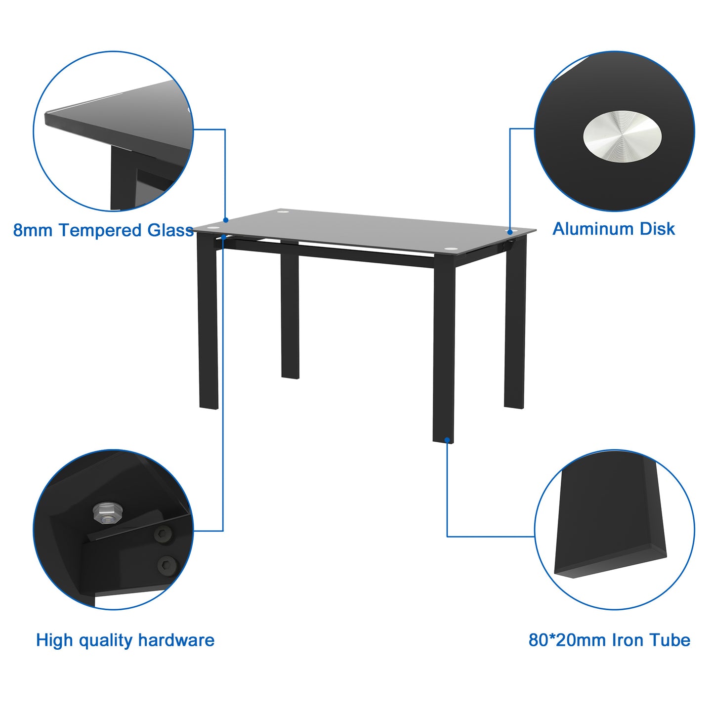 7-piece dining table set