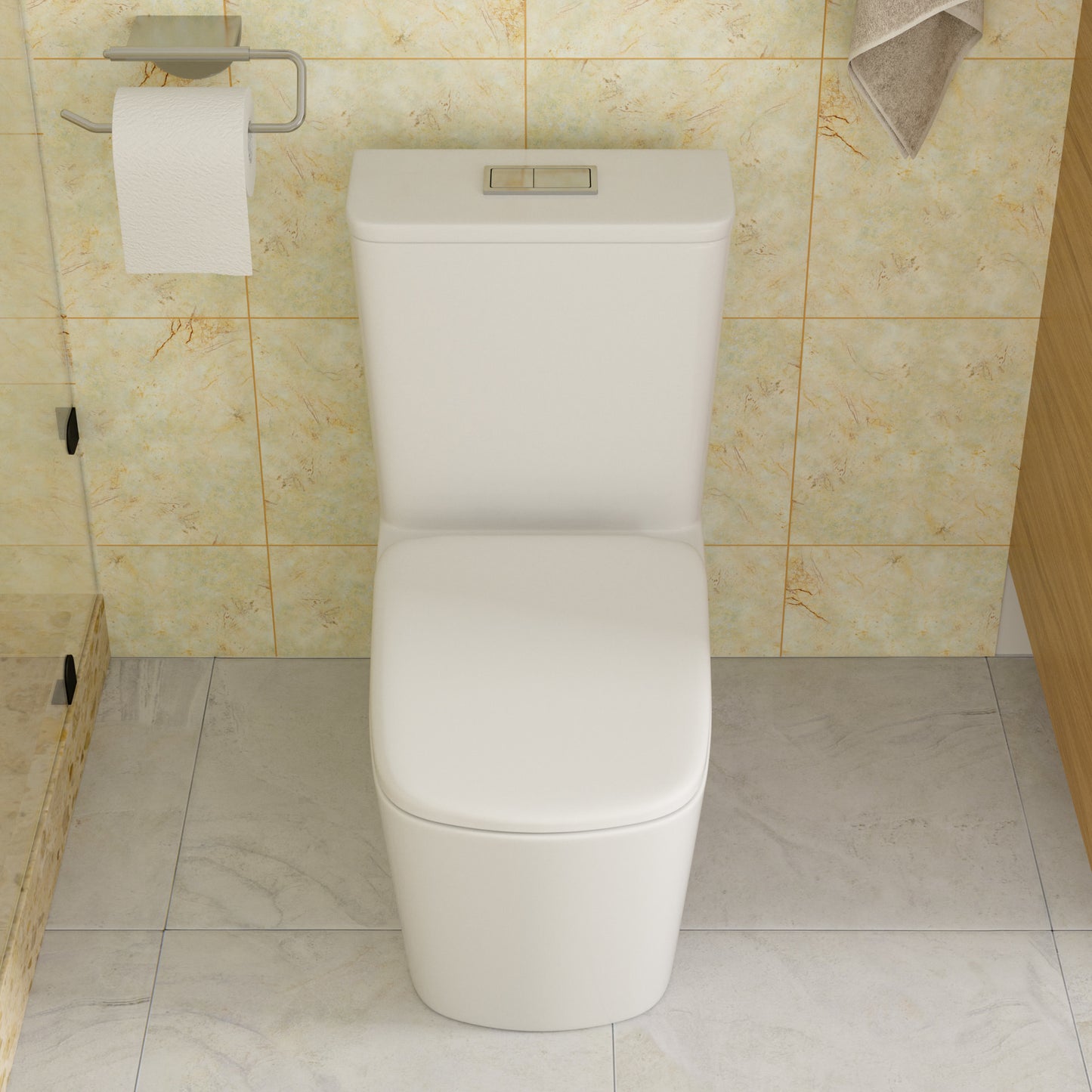 Dual Flush with Soft Close Seat Toilet