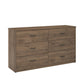 Dark Walnut Antique Oak Dresser