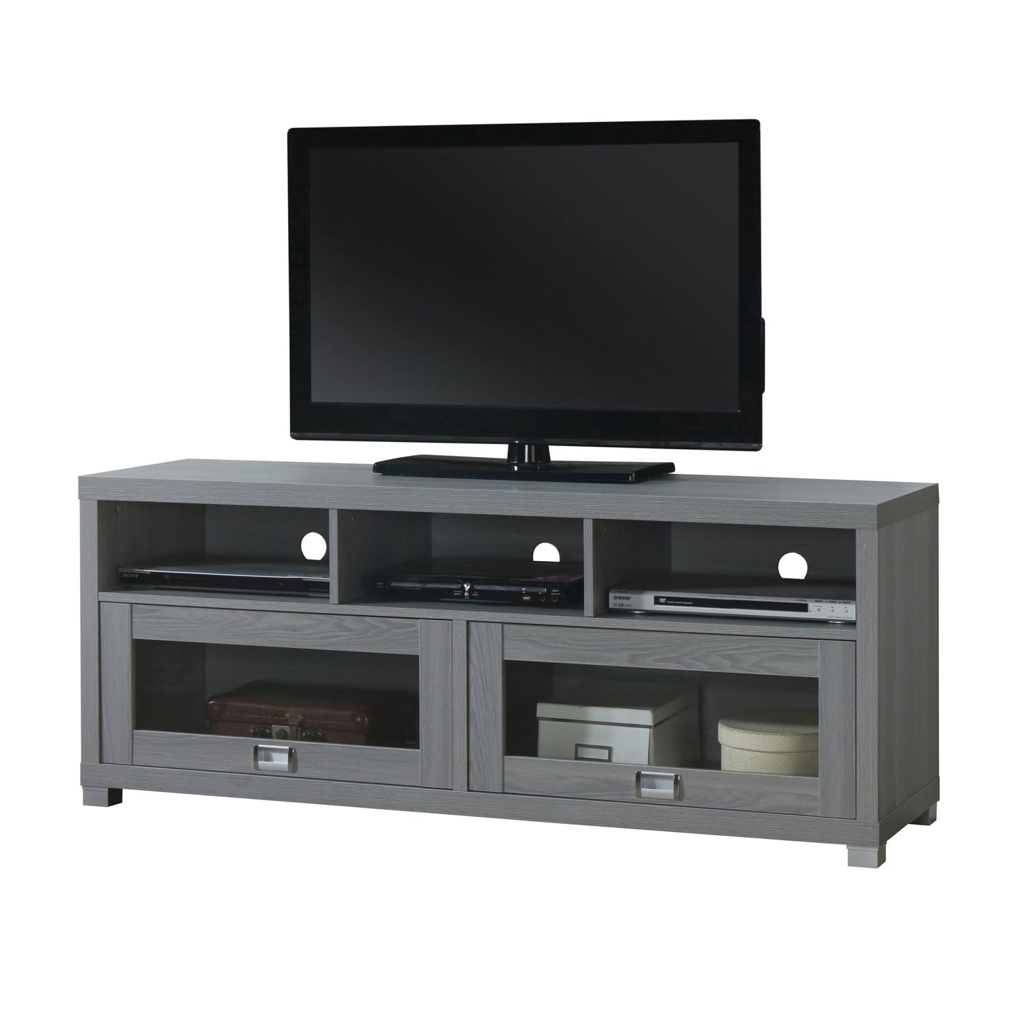 Techni Durbin TV Stand for TVs up to 75in, Grey