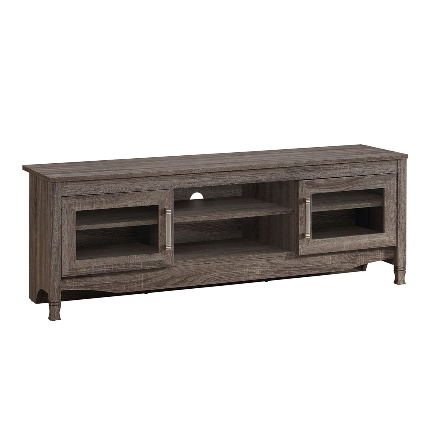 Techni  Grey Driftwood TV Stand