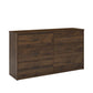 Dark Walnut Antique Oak Dresser