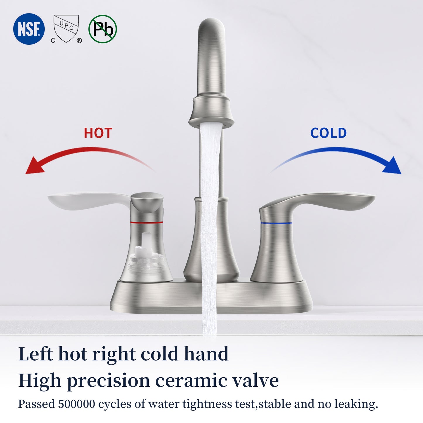 High Arc Swivel Faucet