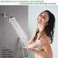 6 Spray Settings High Pressure Shower Head chrome