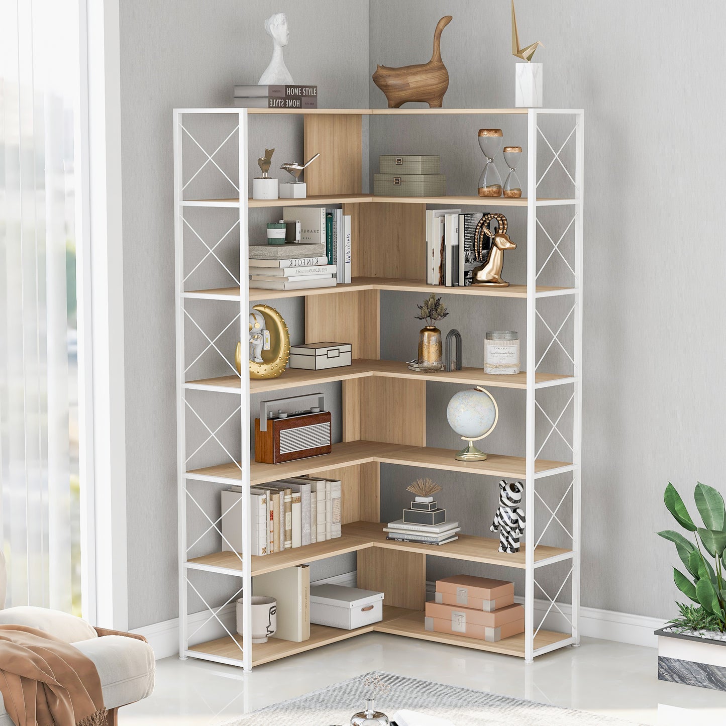 7-Tier Bookcase