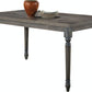 Wallace Dining Table in Weathered Gray