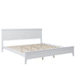 Modern  Solid Wood King Platform Bed