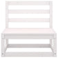 Garden Middle Sofas Solid Pinewood
