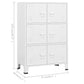 Industrial Filing Cabinet White