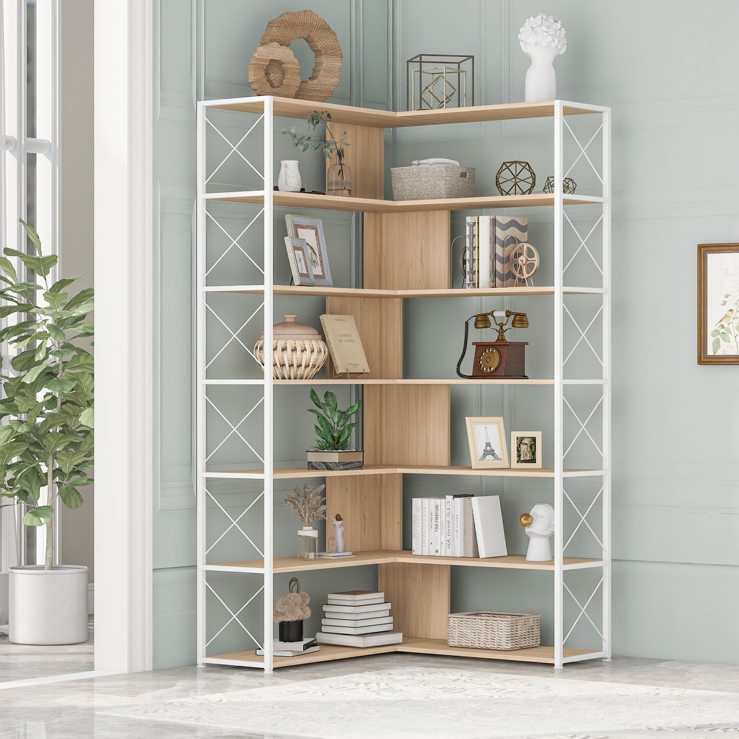 7-Tier Bookcase