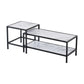 Modern Nesting coffee table Square and rectangle