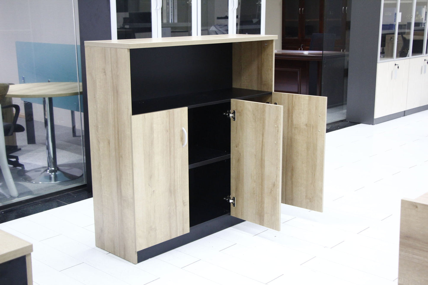 Wooden Office Filing Cabinet