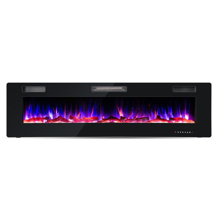 68 Inch Ultra-Thin Electric Fireplace