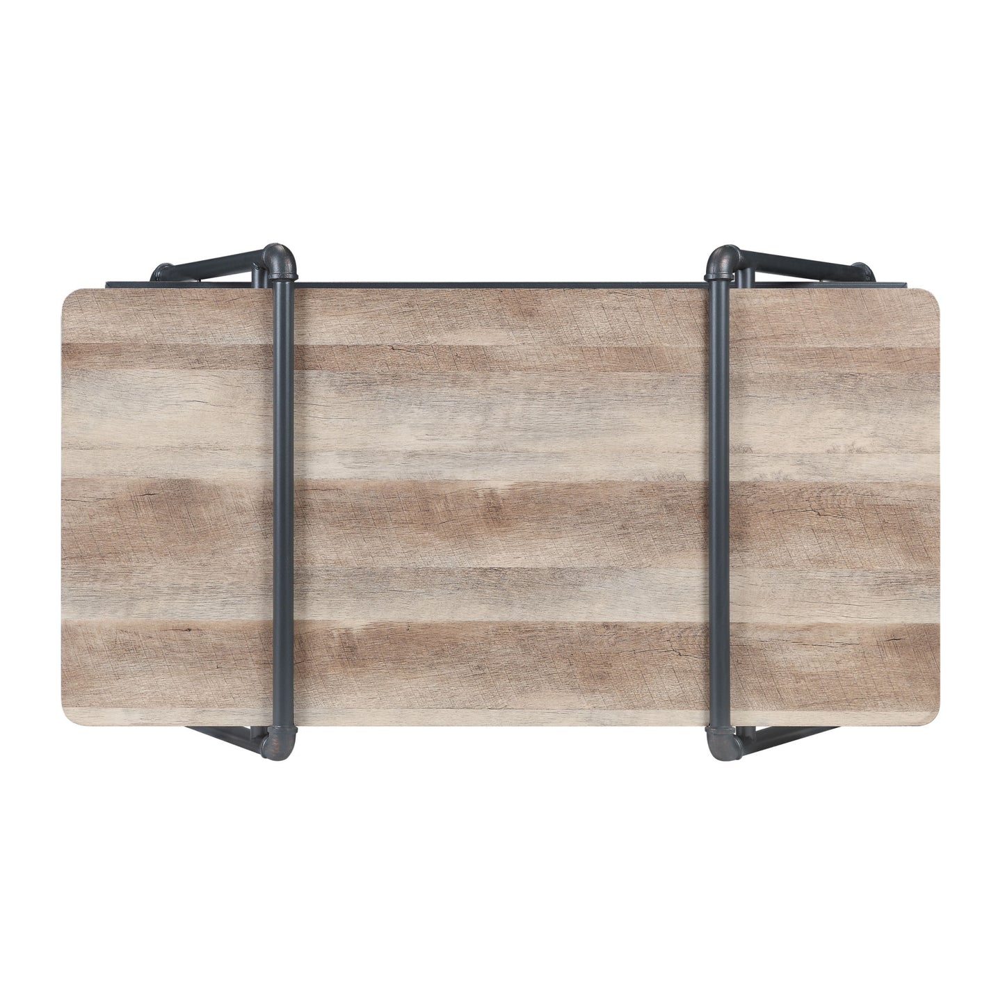 Brantley Coffee Table in sandy grey finish