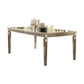Kacela Dining Table in Champagne