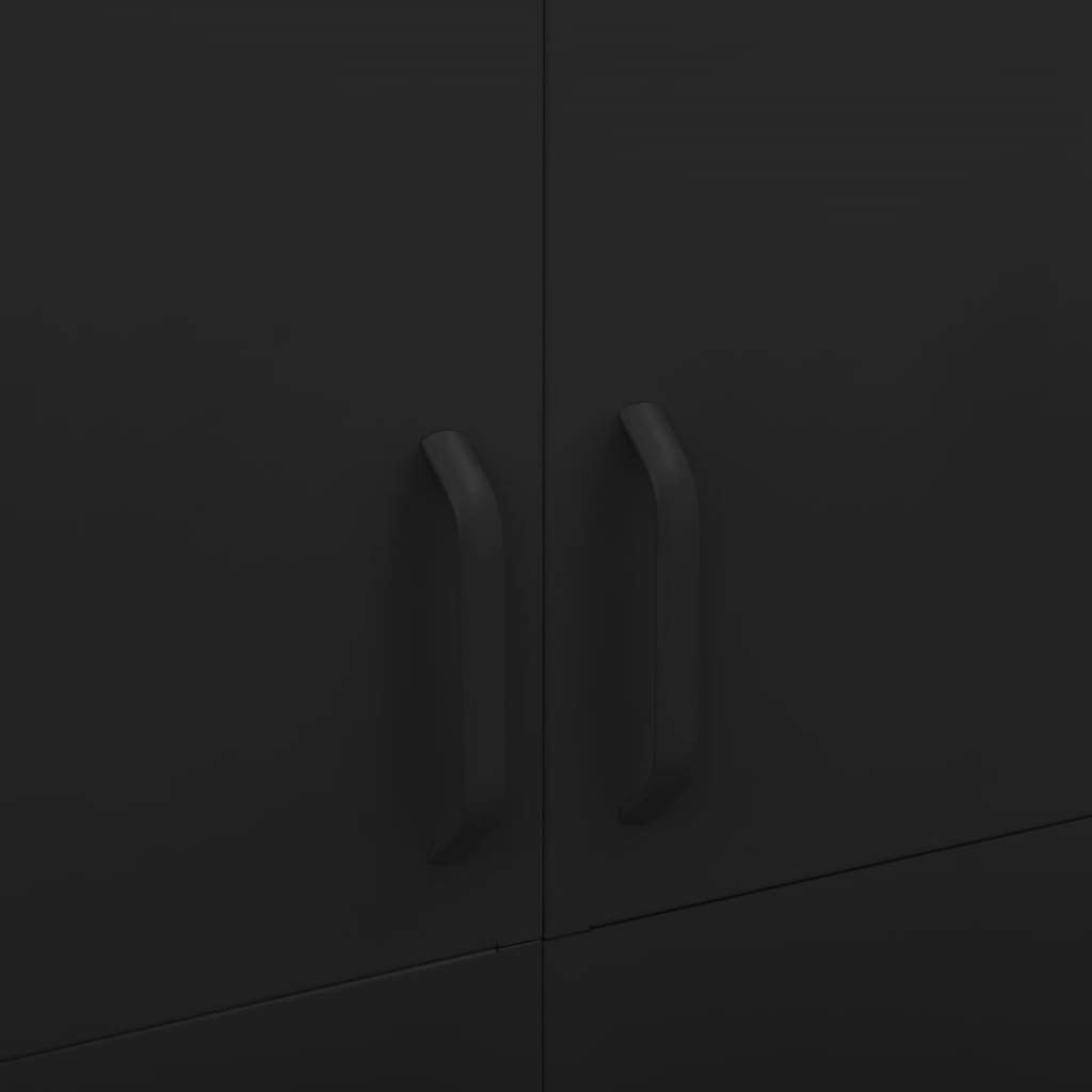 black Steel Wardrobe