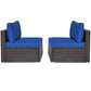 2 Pieces Armless Sofa (multiple color available)