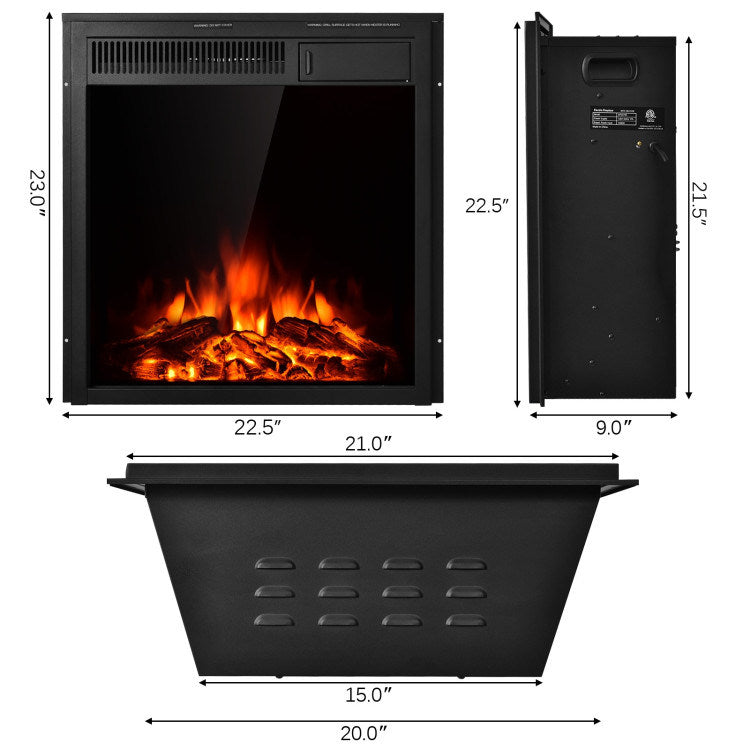 22.5 Inch Electric Fireplace