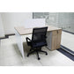 white oval work station desk ( commercial)