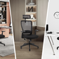 office mesh chair with lumbar support