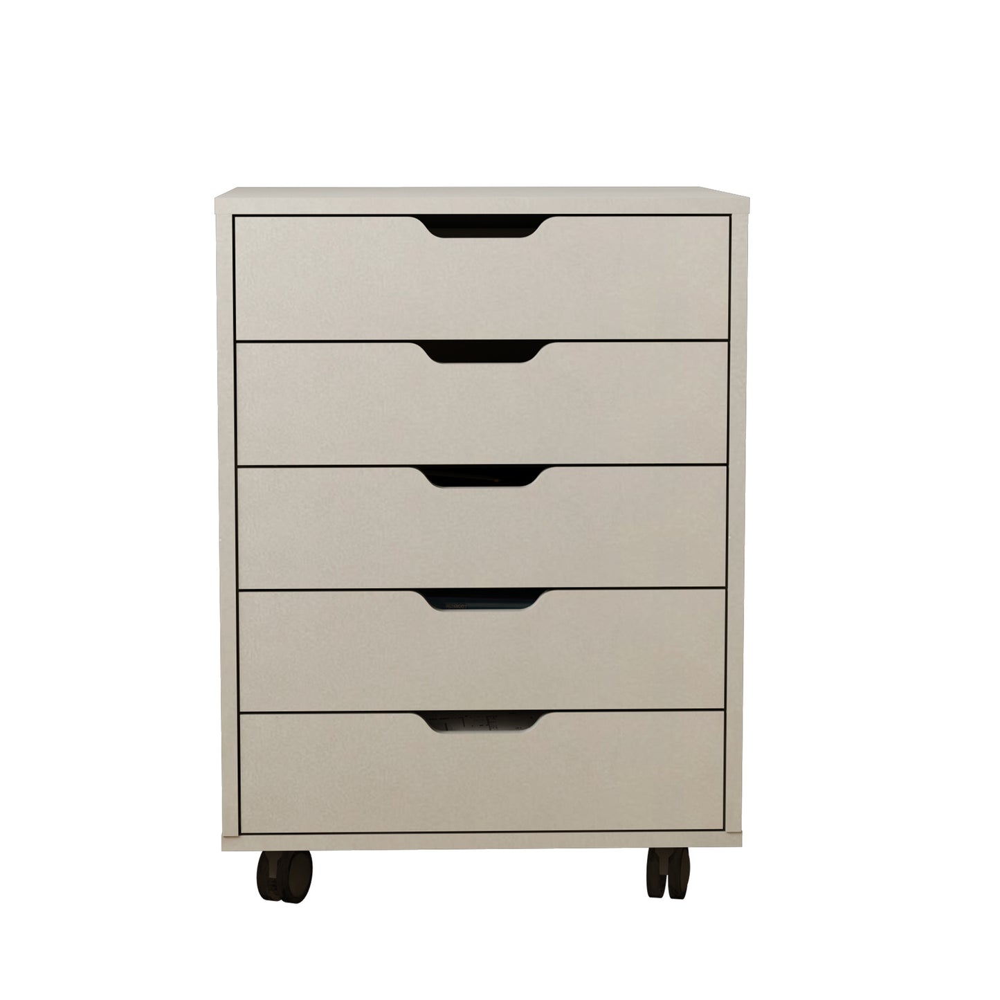 movable file cabinet Wooden drawer