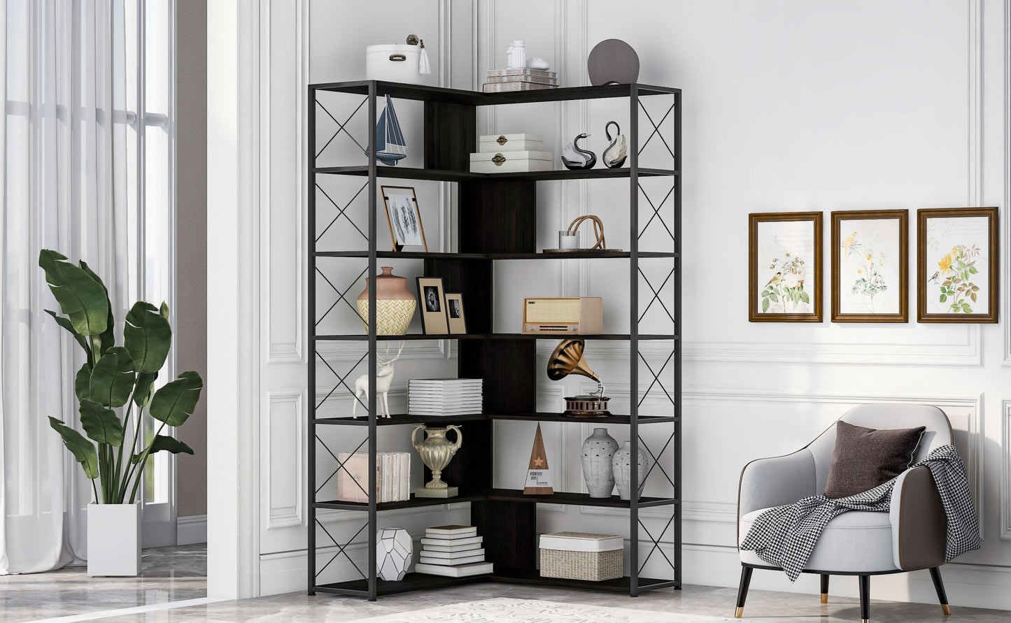 7-Tier Bookcase