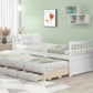 Daybed with Trundle and Drawers;  Twin Size