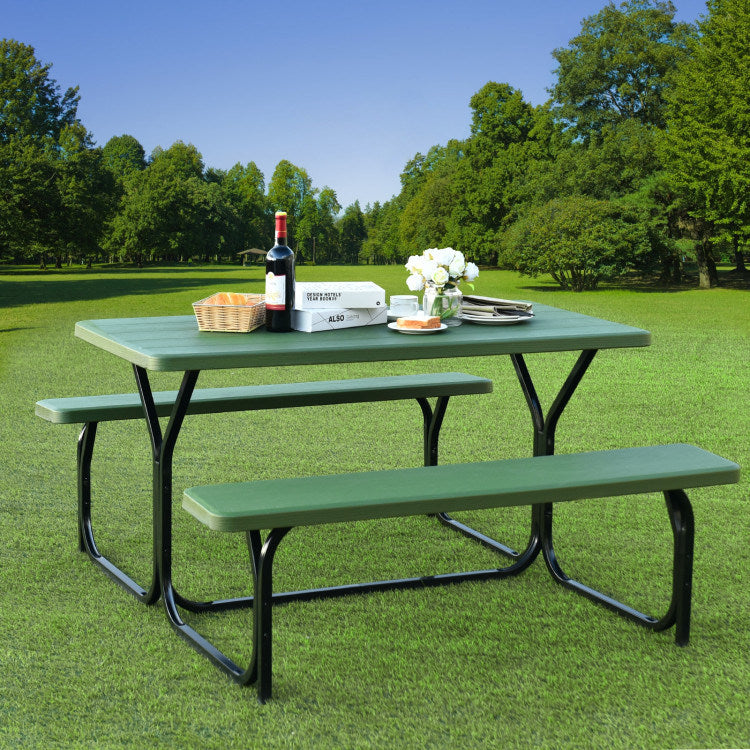 All Weather Outdoor Picnic Table