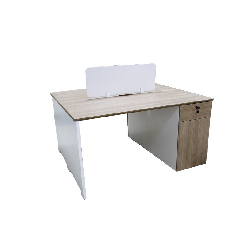 white oval work station desk ( commercial)