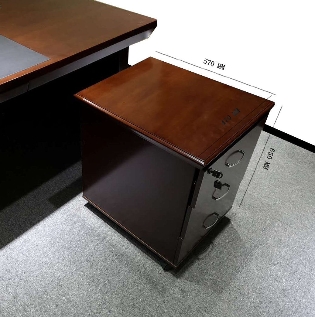 Classic luxury wooden office desk