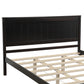 Platform Bed Frame Queen; Espresso