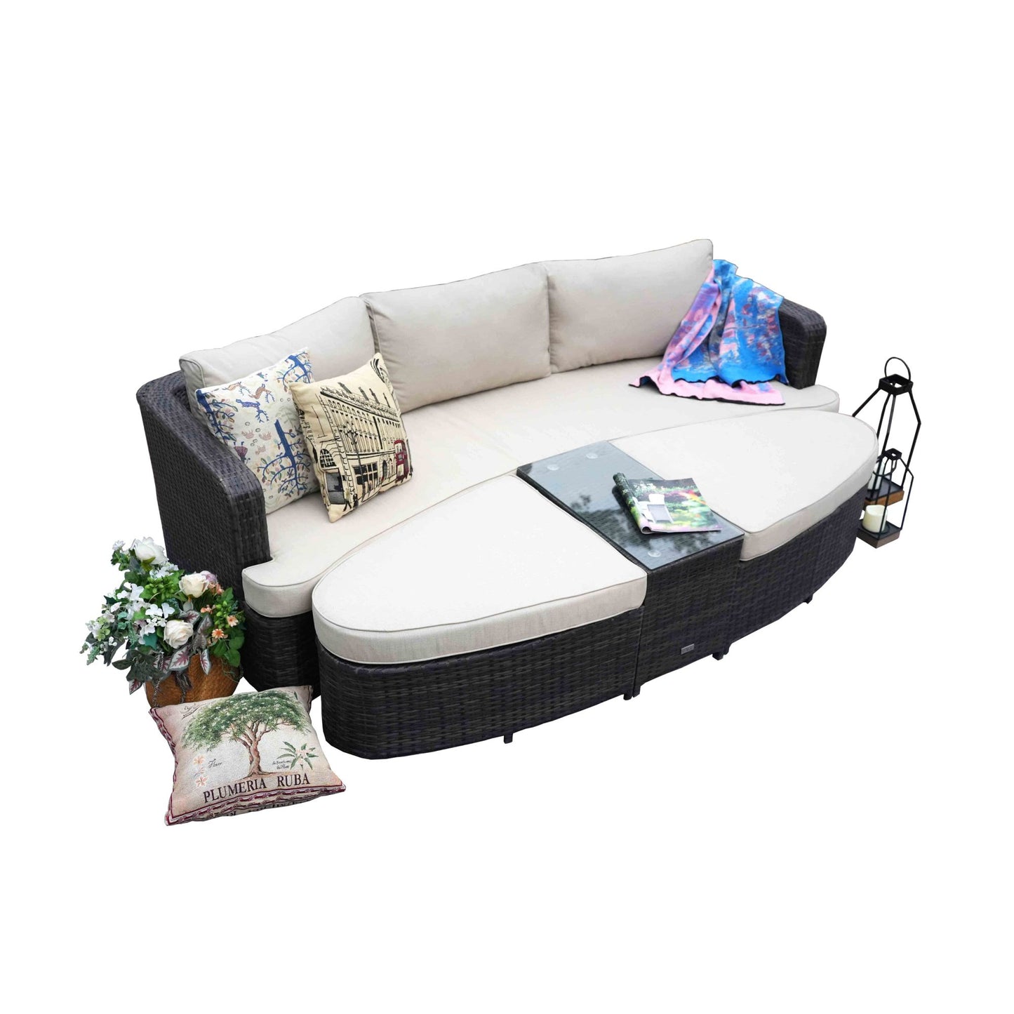 Direct Wicker 4-PC Outdoor Furniture Sofa