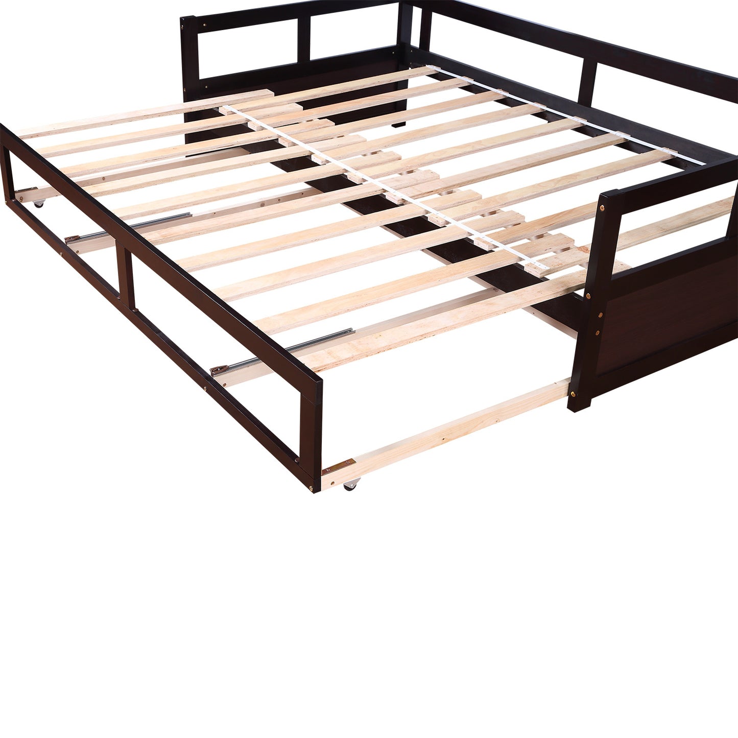 Wooden Kingsize Daybed with Trundle