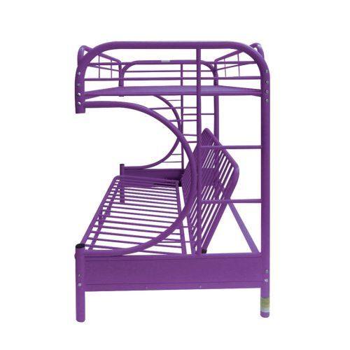 Eclipse Bunk Bed (Twin/Full/Futon) in Purple